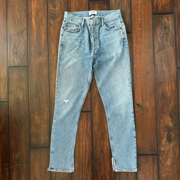 Agolde Nico High Rise Skinny Jeans - Picture 6 of 10